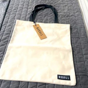 NoBull waxed canvas bag off white